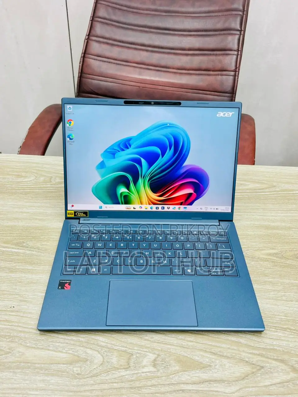 Laptop Acer 16GB Qualcomm Snapdragon X Plus SSD 512GB