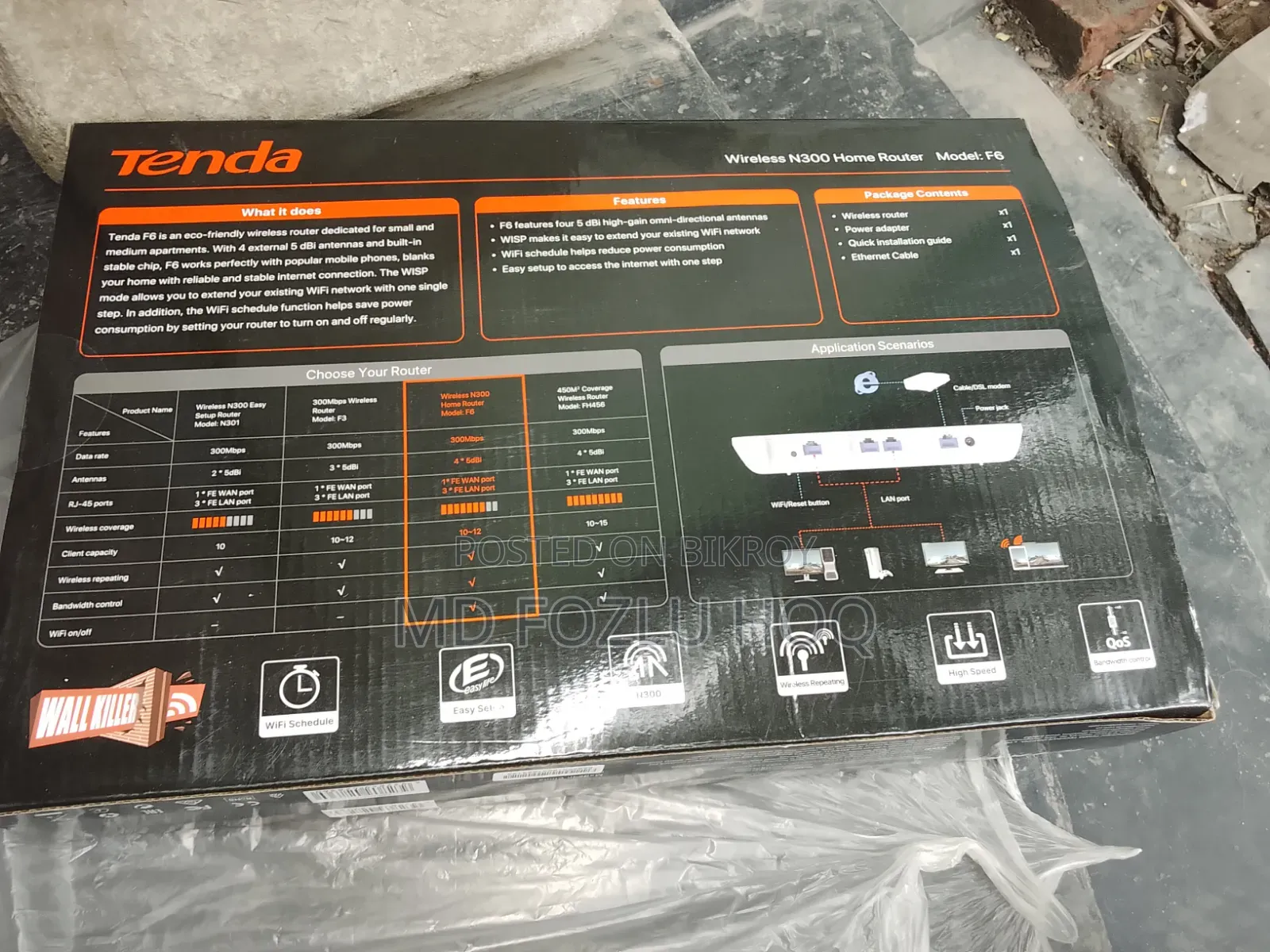 Tenda F6 Router