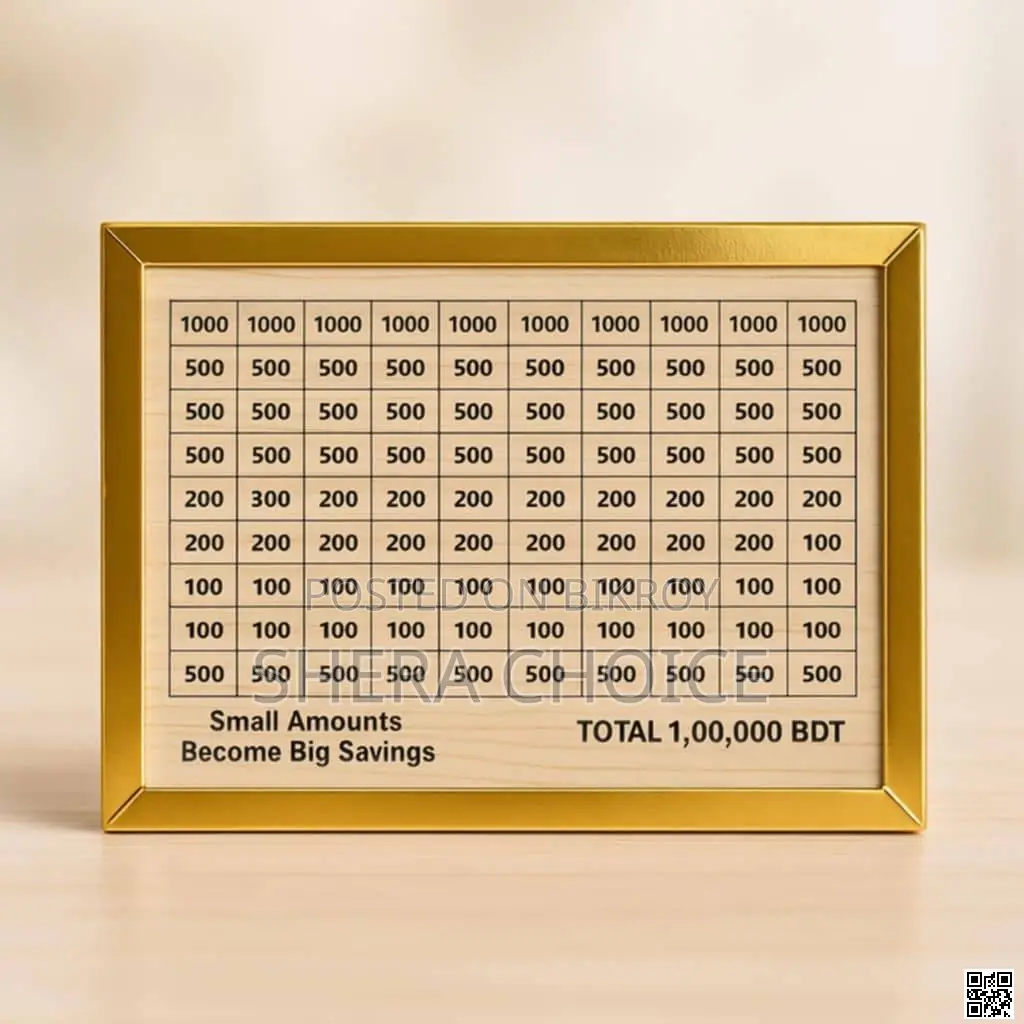 Wooden Money Saving Box