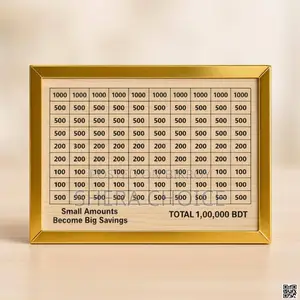 Wooden Money Saving Box