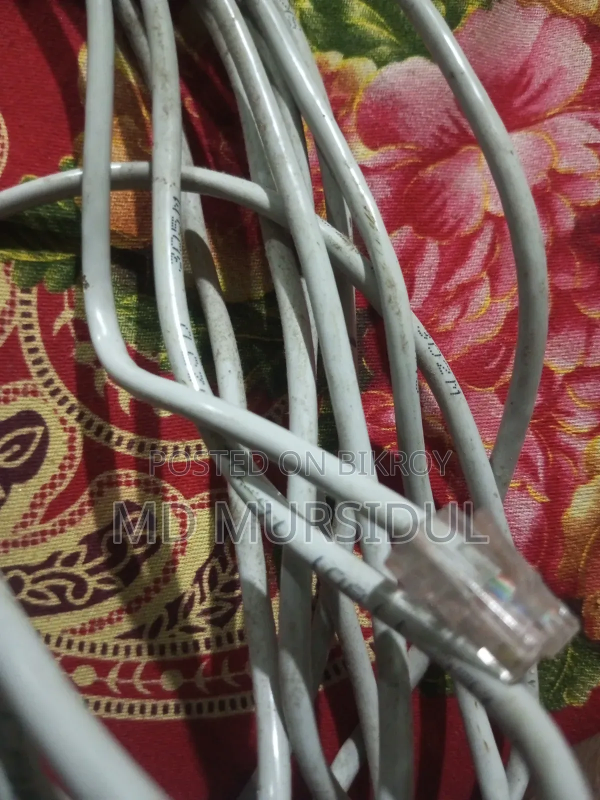 Slightly used good quality internet LAN cable for sale