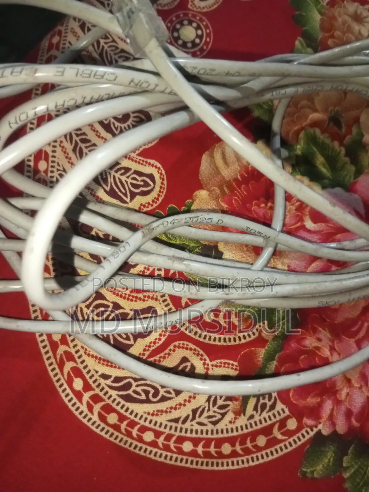 Slightly used good quality internet LAN cable for sale