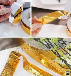 Golden Self-adhesive Waterproof Tile Gap Tape
