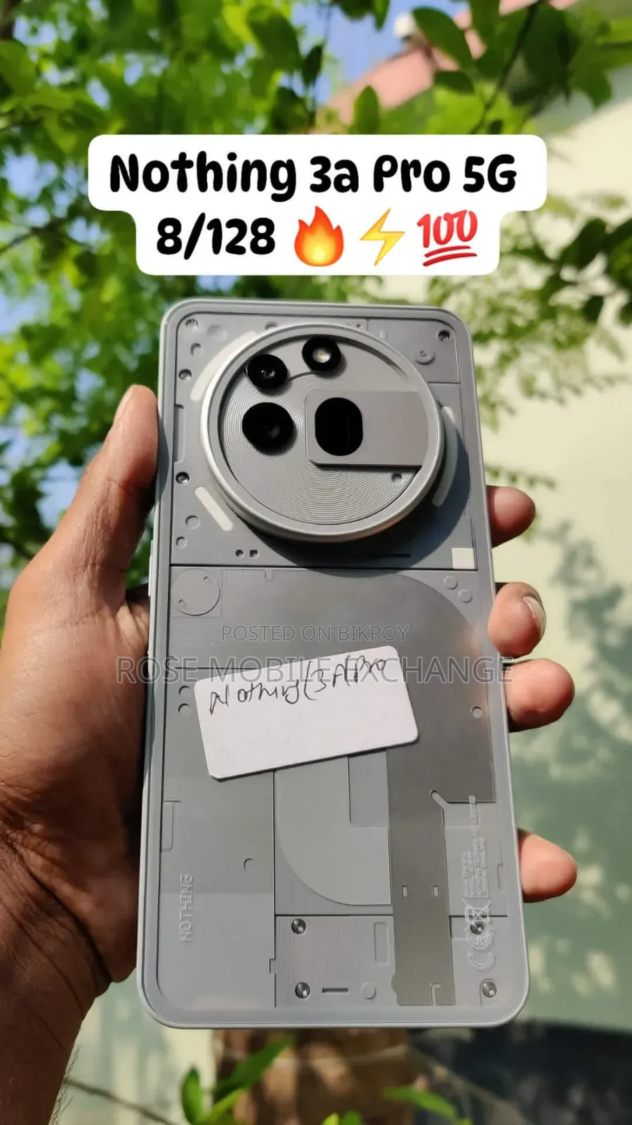 New Nothing Phone 3a Pro 256 GB