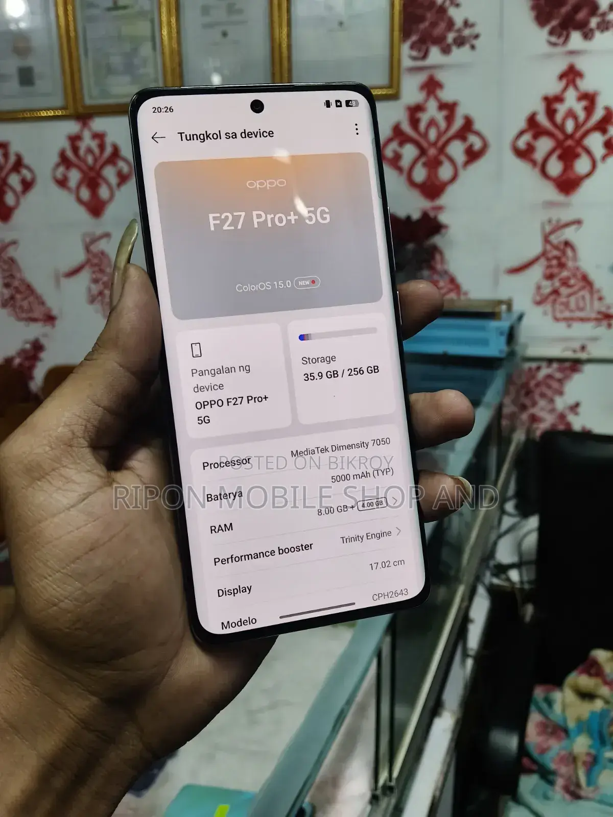 Oppo F27 Pro 5G 256 GB Pink