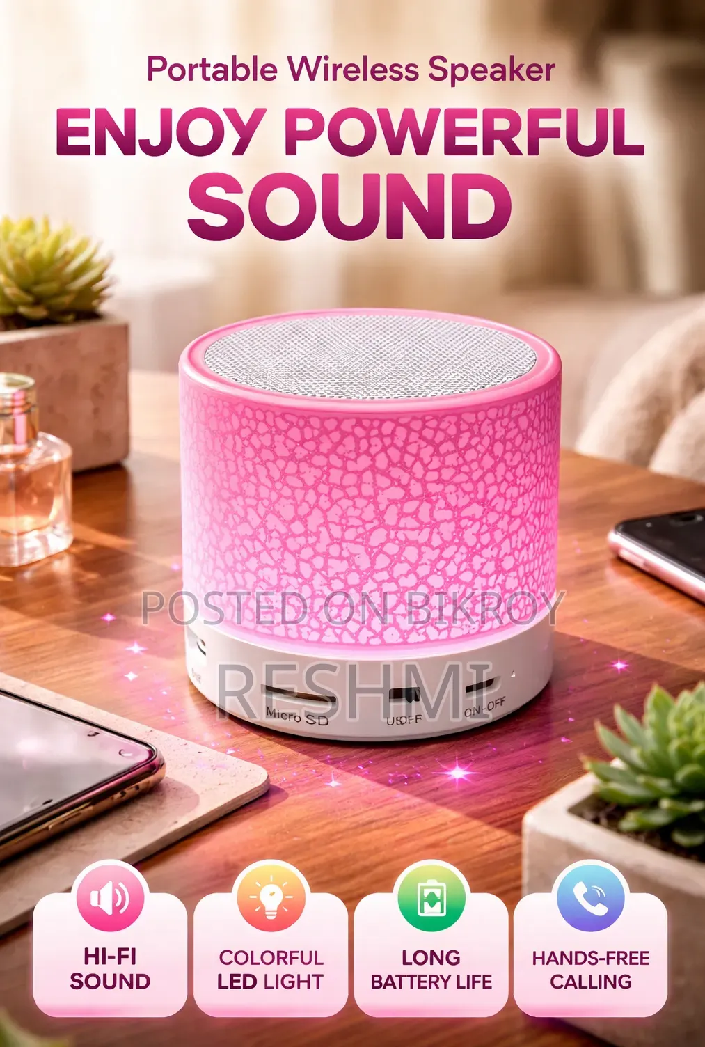 RGB Light Speaker