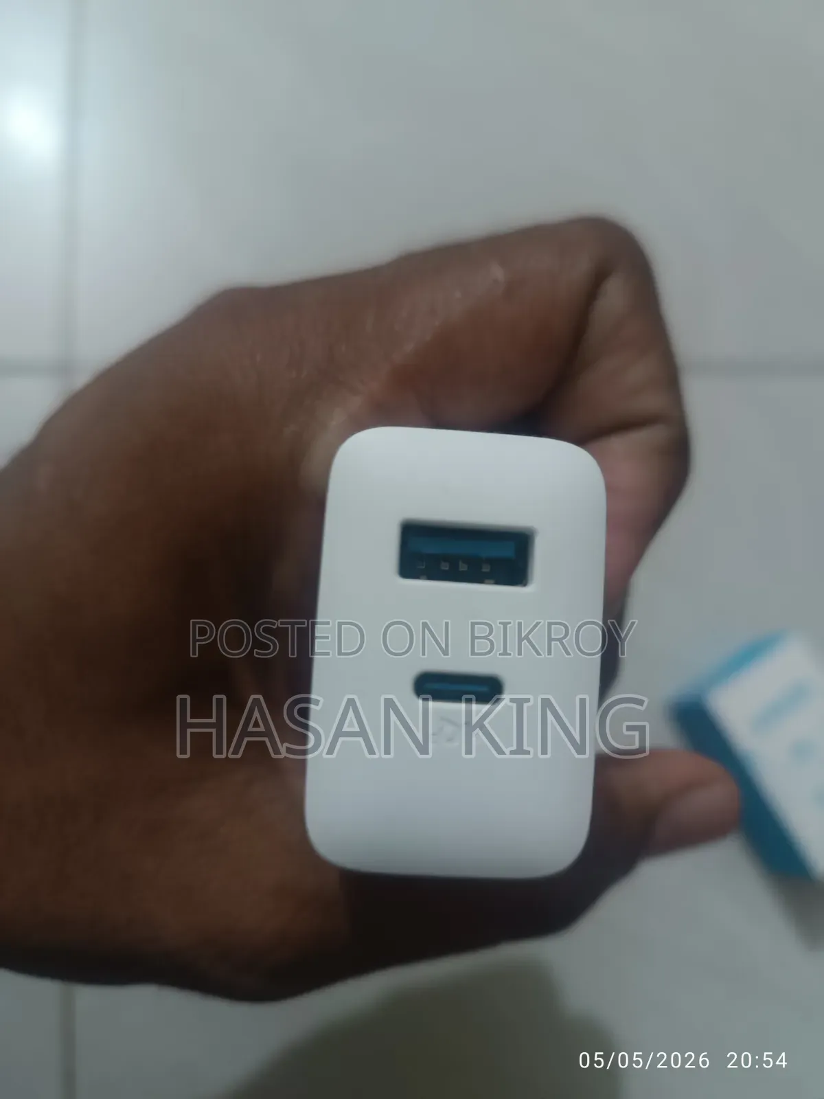 Anker A2348 20W PD ডুয়াল পোর্ট ওয়াল চার্জার