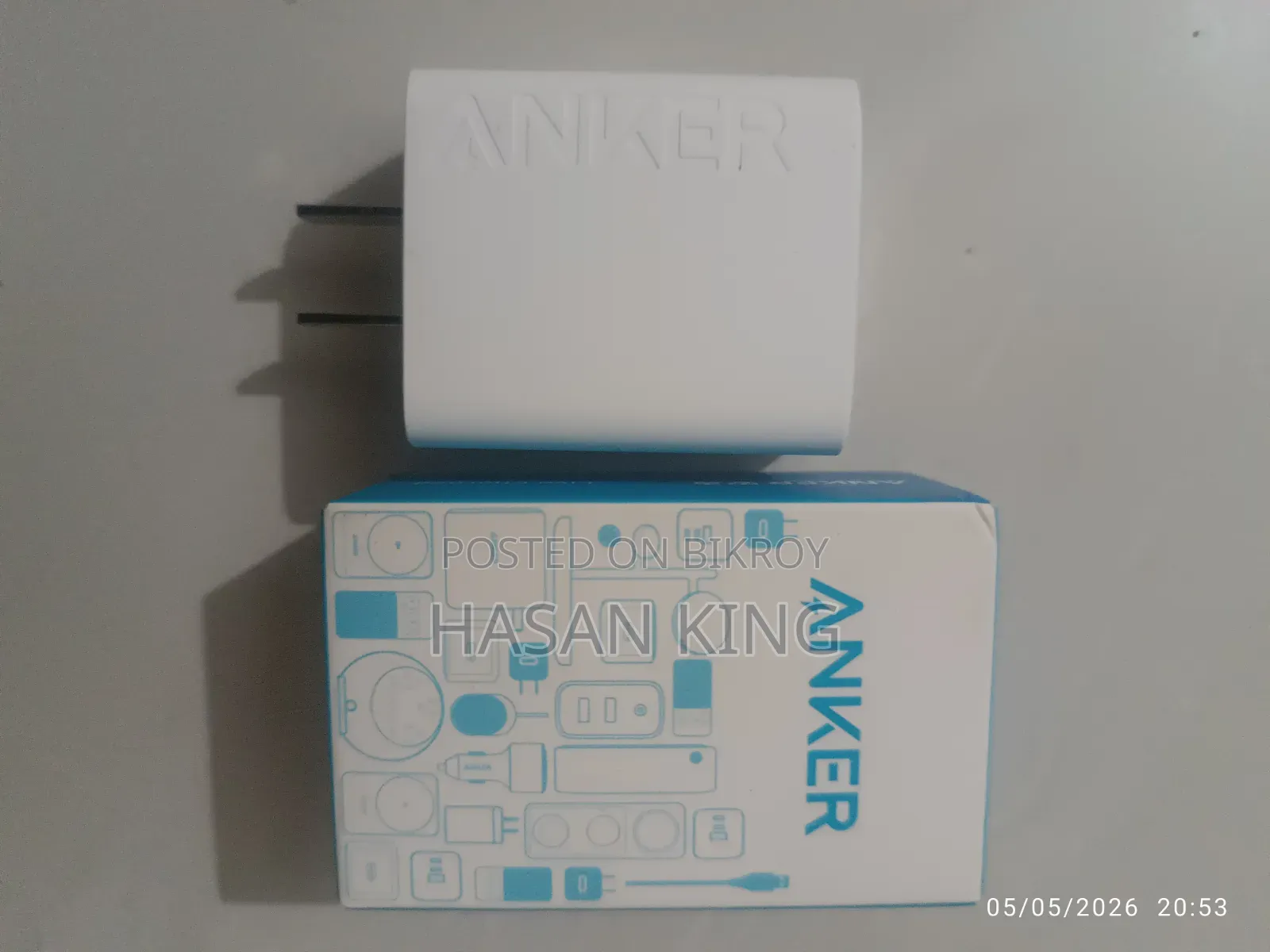 Anker A2348 20W PD ডুয়াল পোর্ট ওয়াল চার্জার