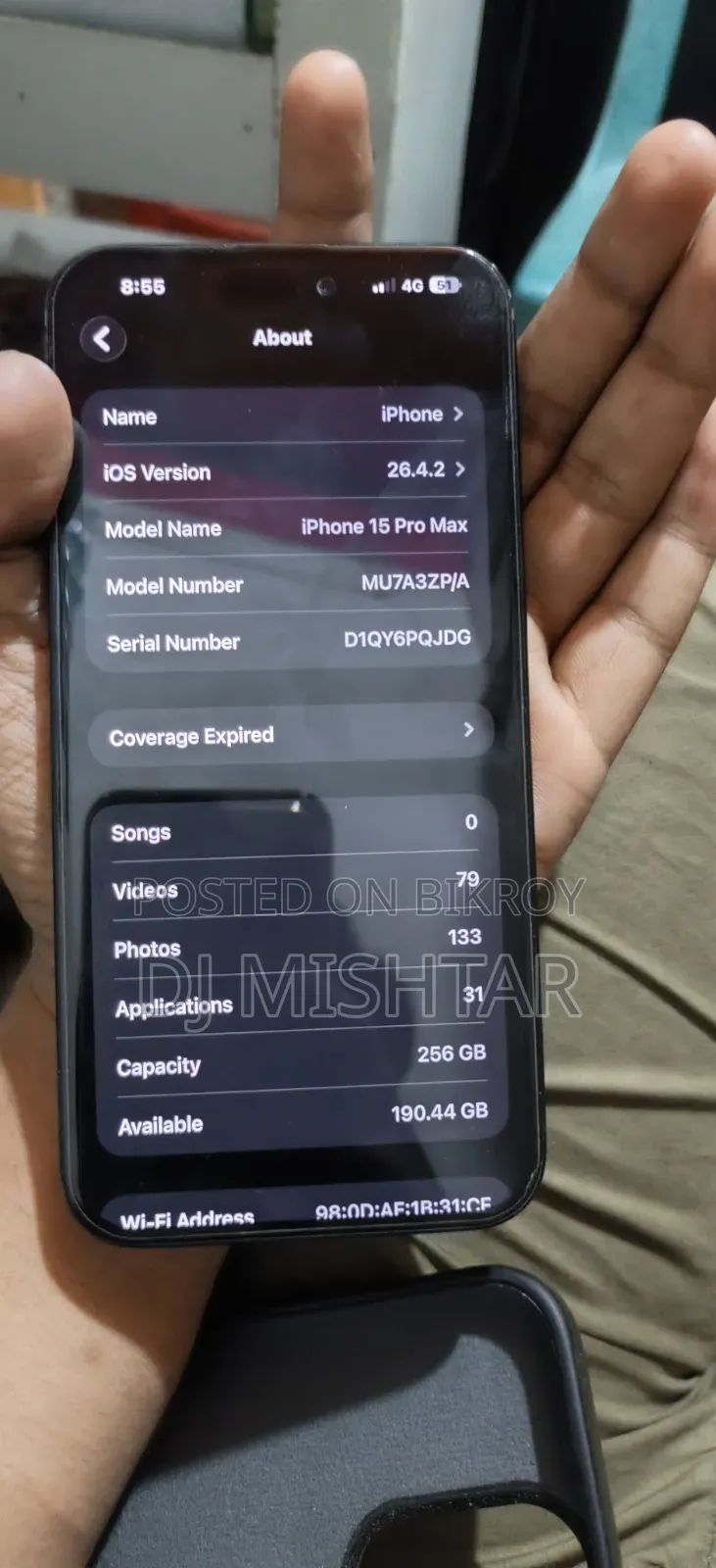 Apple iPhone 15 Pro Max 256 GB Blue