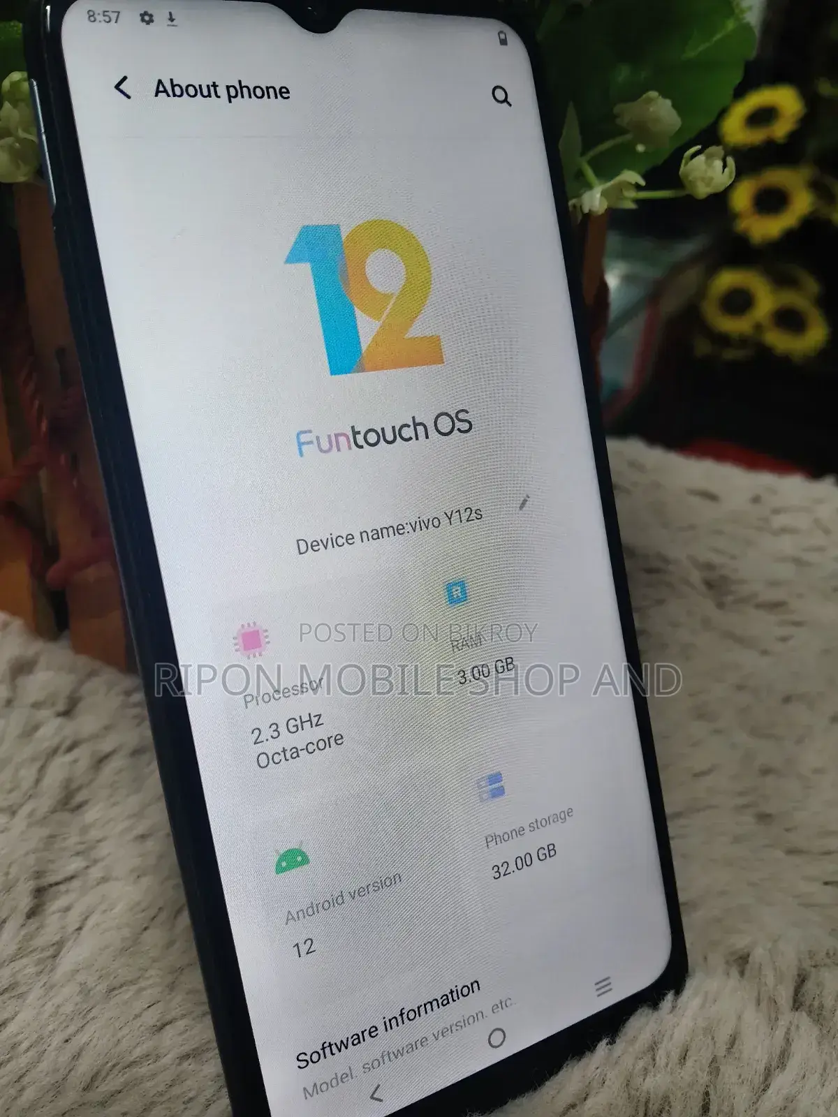 Vivo Y12s 32 GB Black