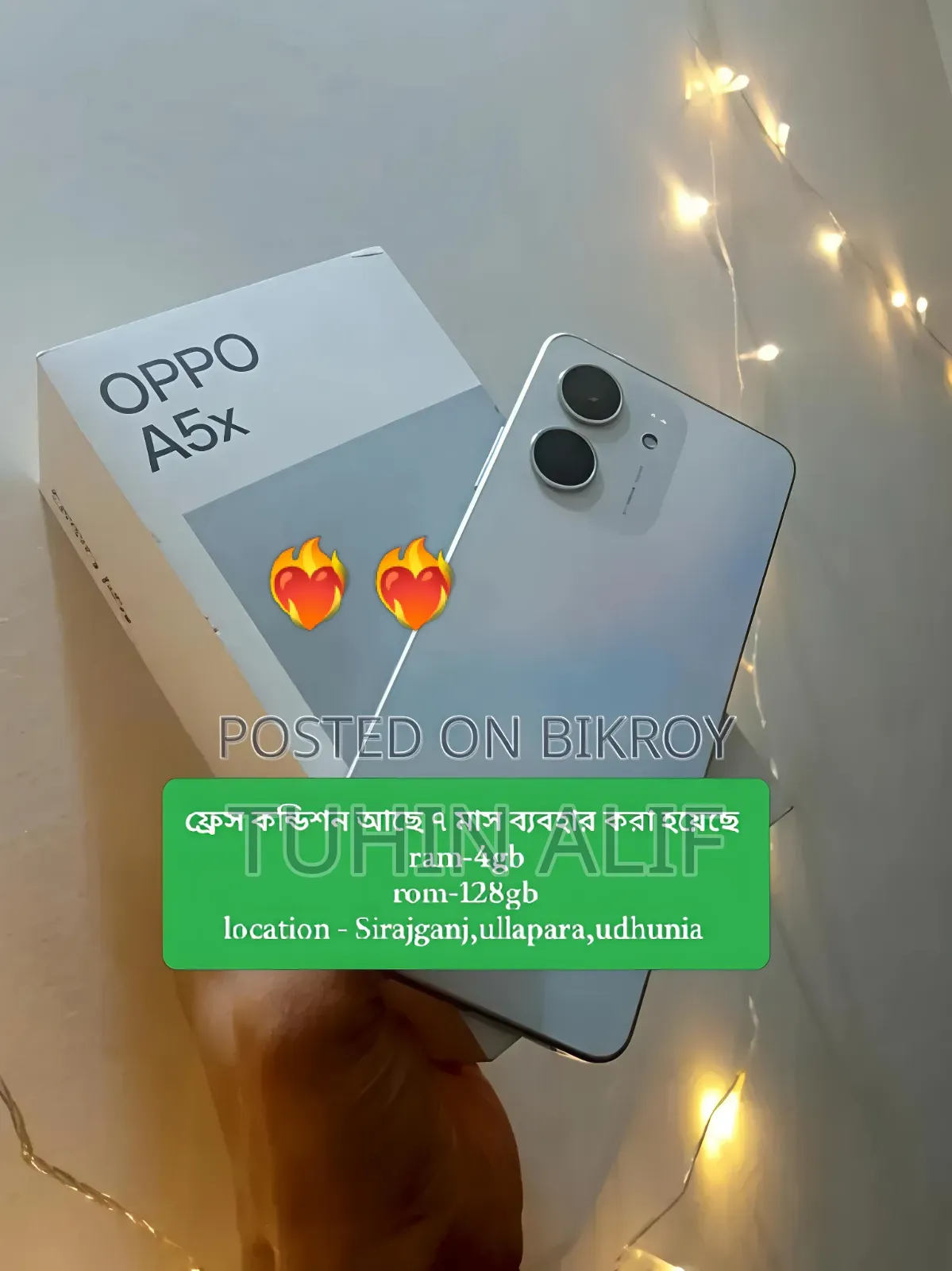 Oppo A5X 128 GB Pink