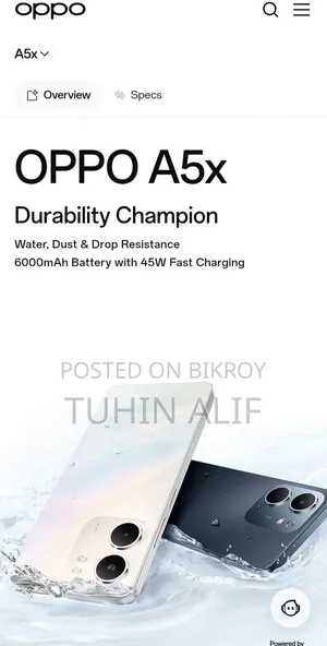 Oppo A5X 128 GB Pink