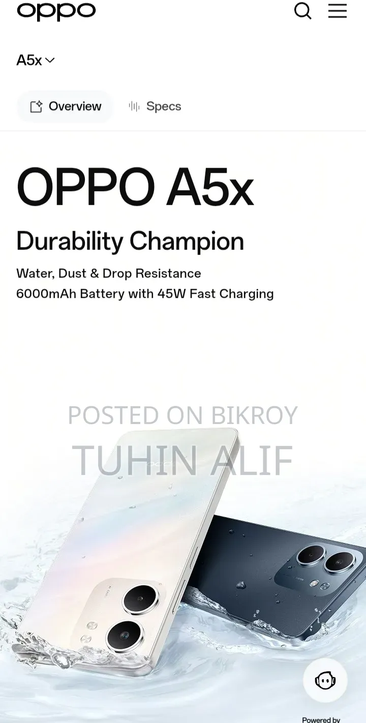 Oppo A5X 128 GB Pink