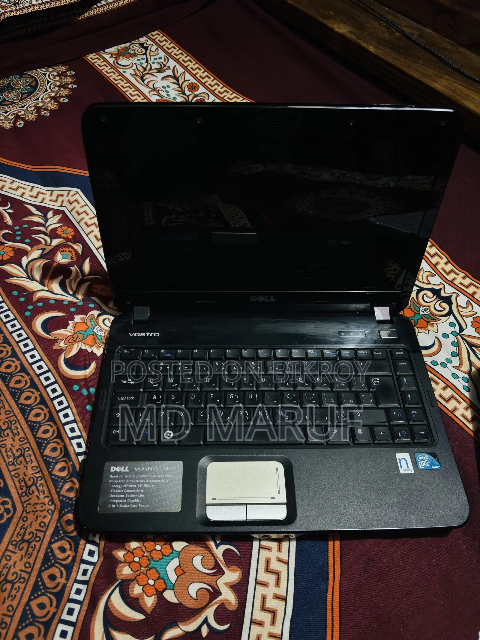 Laptop Dell Vostro 1014 4GB Intel Core 2 Duo SSD 128GB