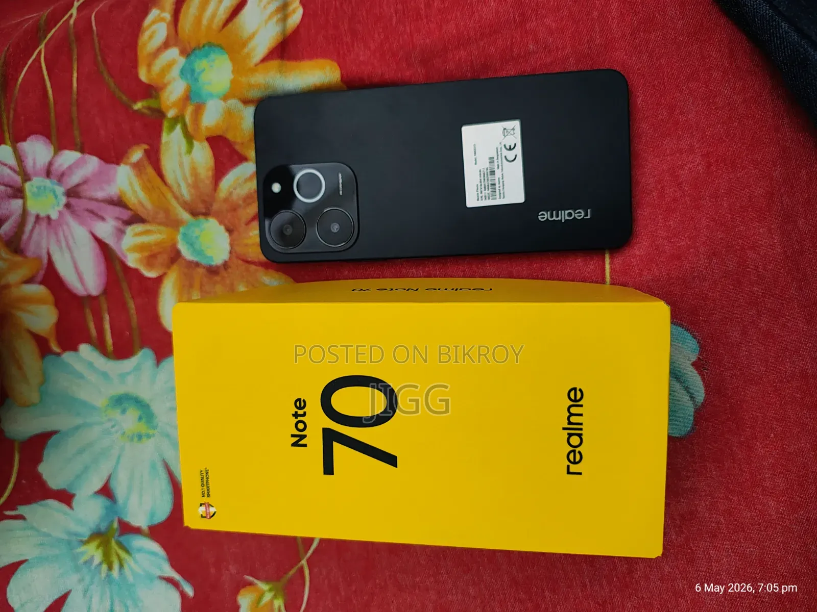 Realme Note 70T 128 GB Black