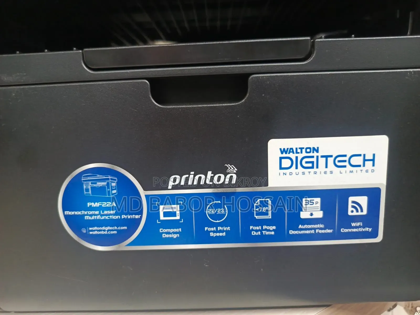 Walton Laser Printer for Sale (4 Units, Used for Two Months)