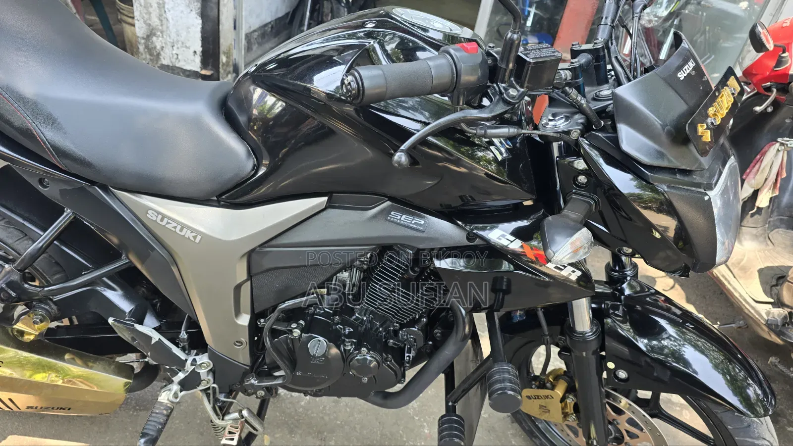 Suzuki Gixxer Monotone 2023 Black