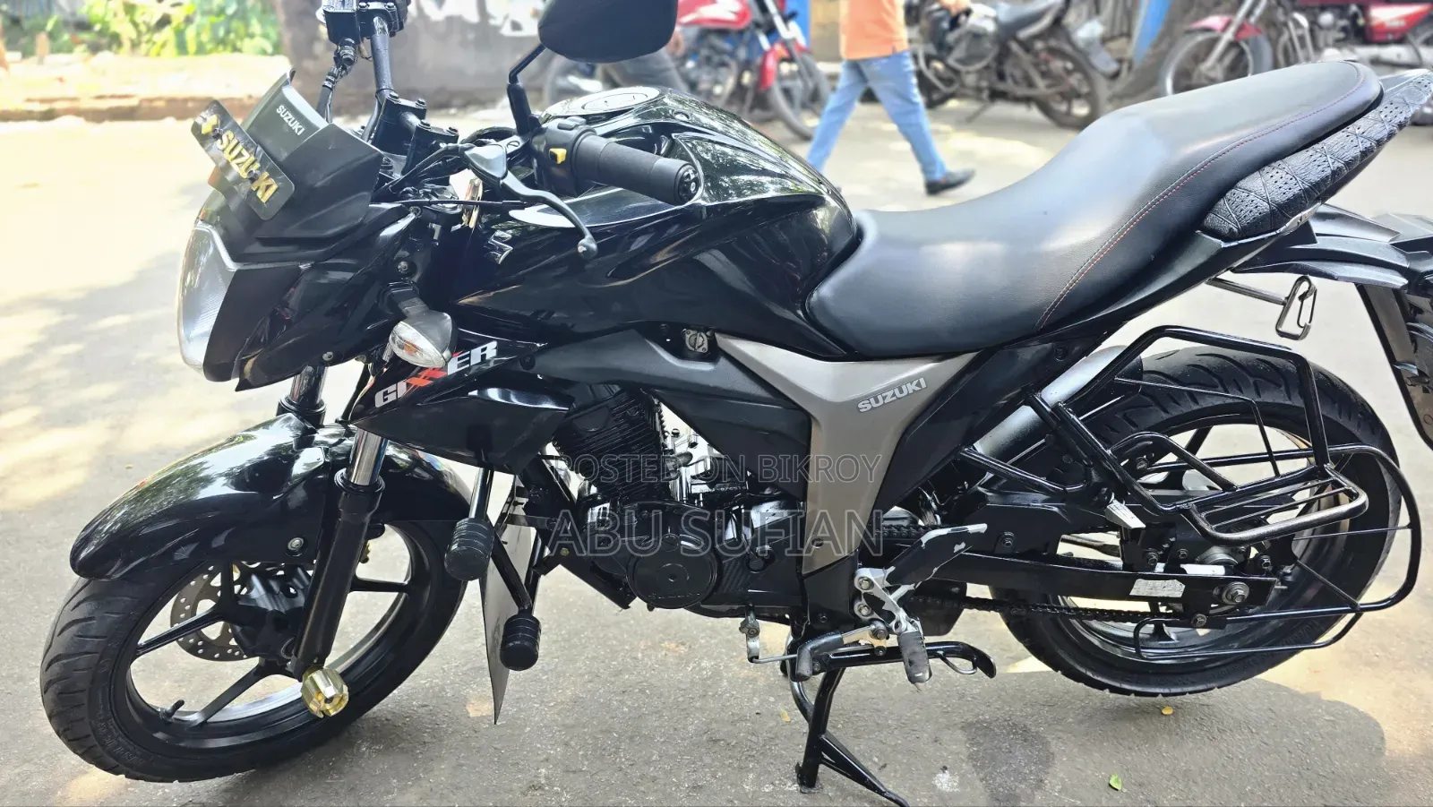 Suzuki Gixxer Monotone 2023 Black