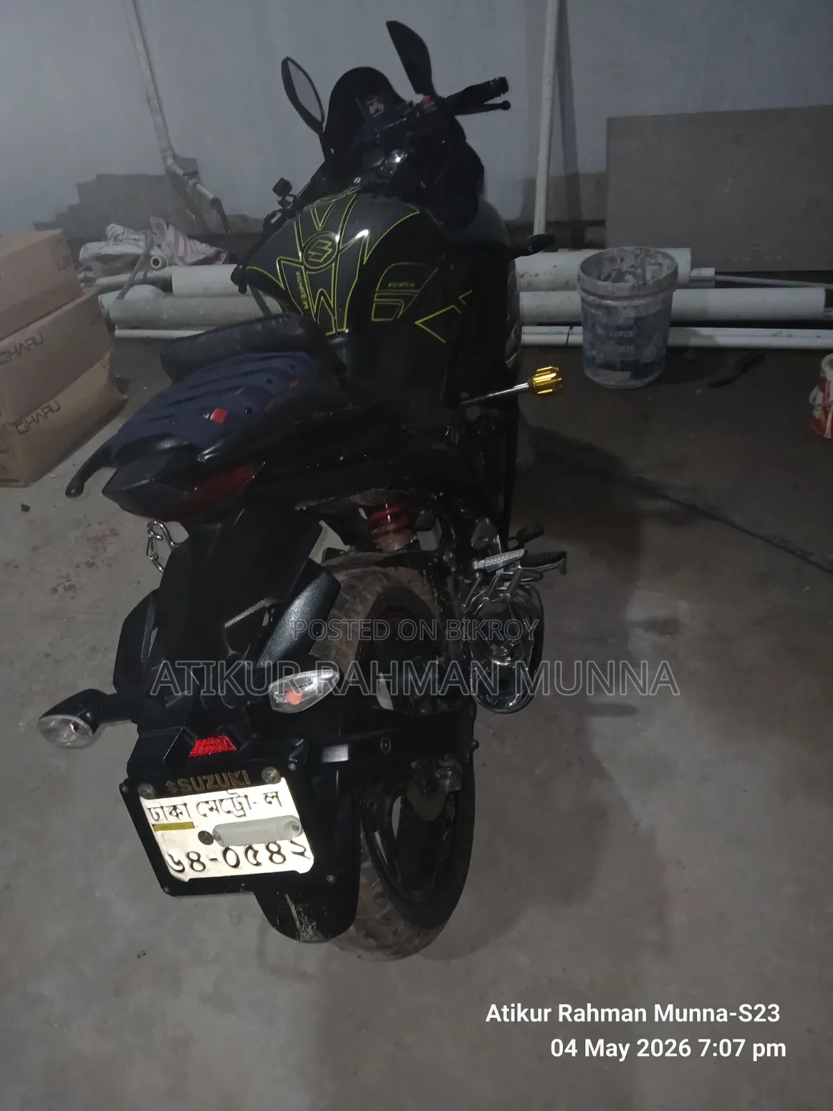Suzuki Gixxer SF FI 2022 Black