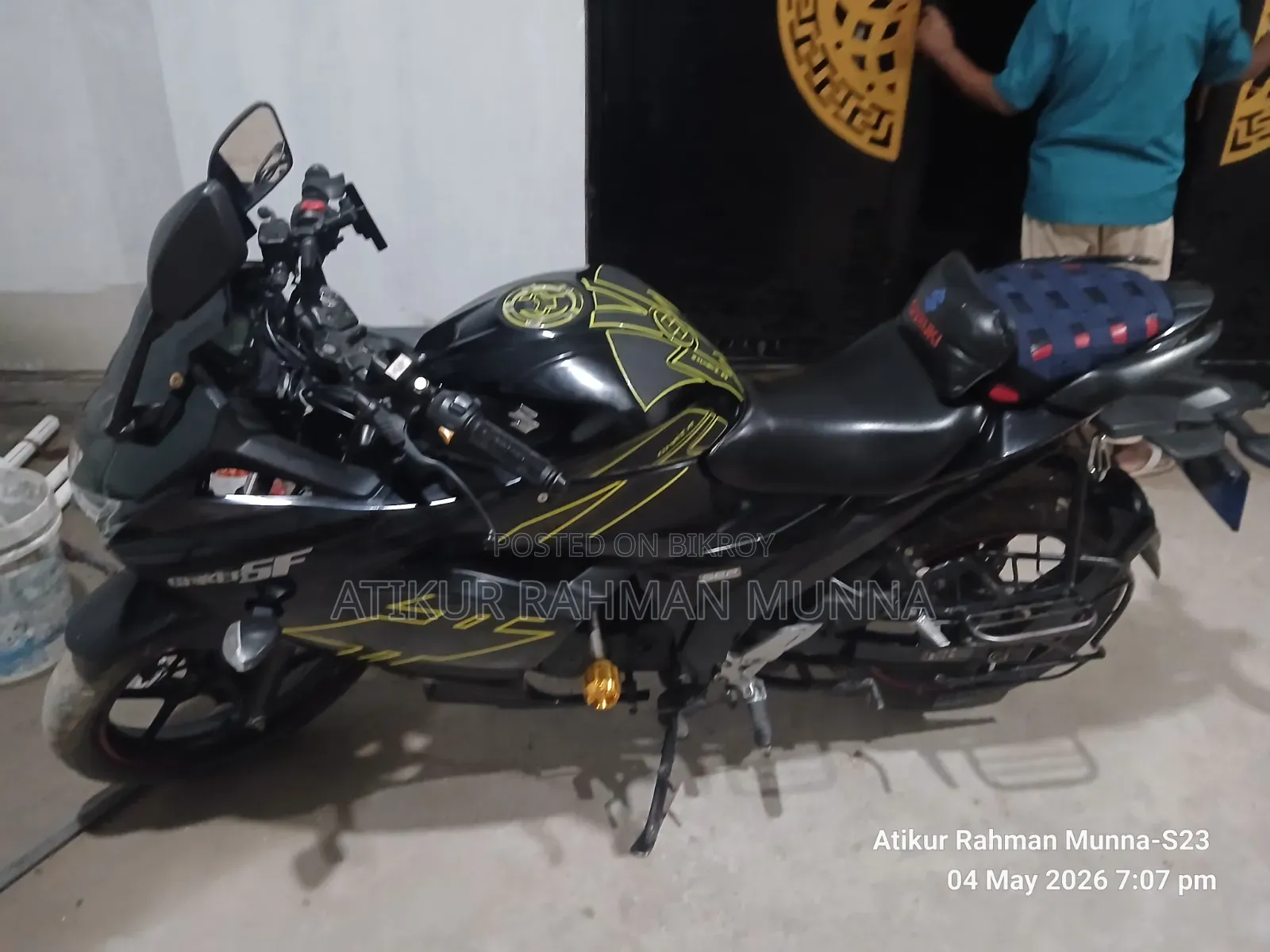 Suzuki Gixxer SF FI 2022 Black