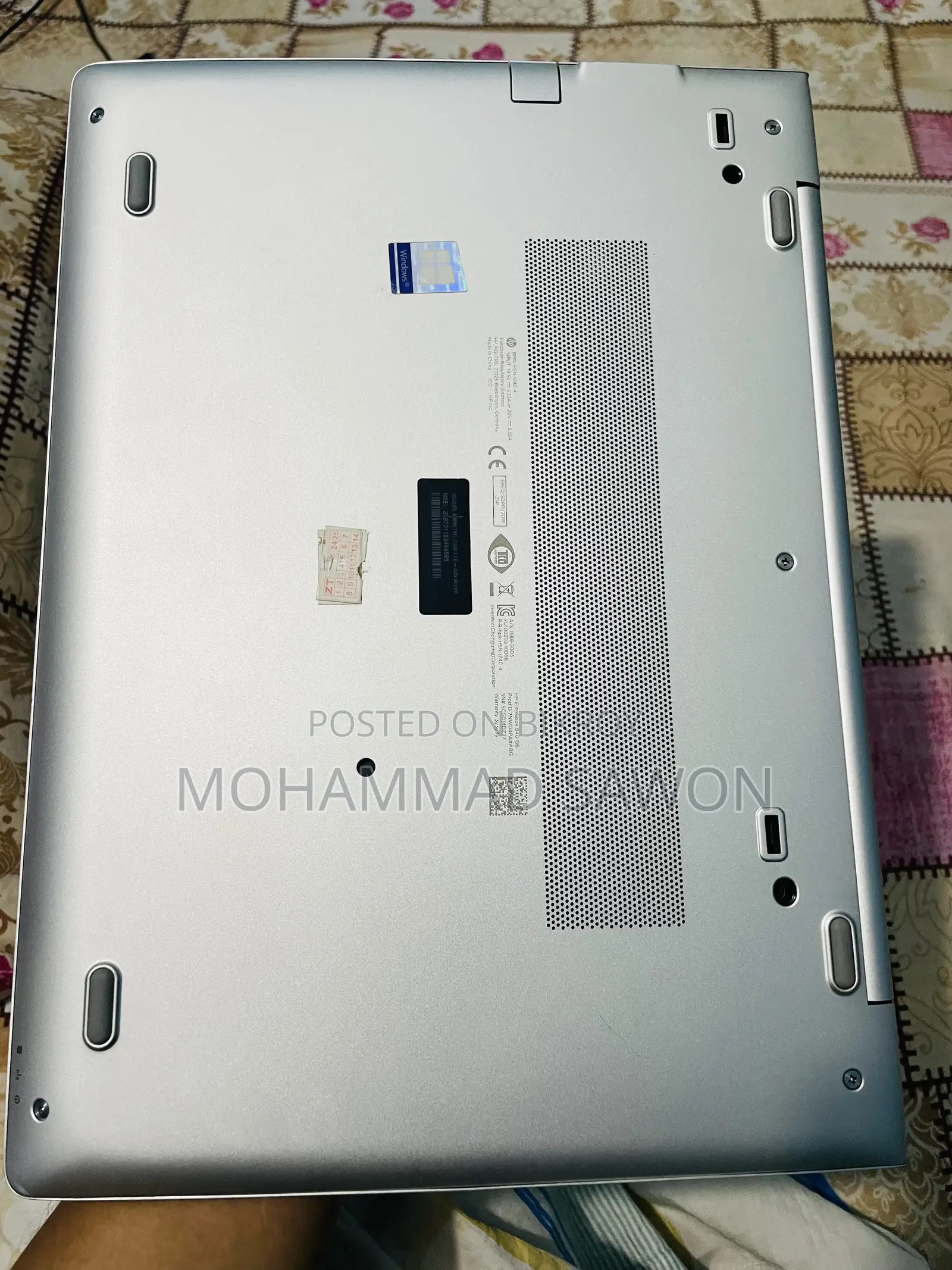 Laptop HP EliteBook 840 G6 8GB Intel Core I7 SSD 256GB