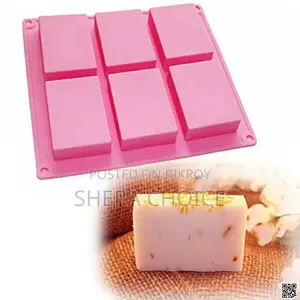 1pcs Silicone Handmade Soap Mold