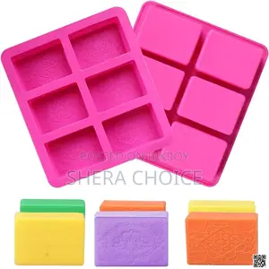 1pcs Silicone Handmade Soap Mold