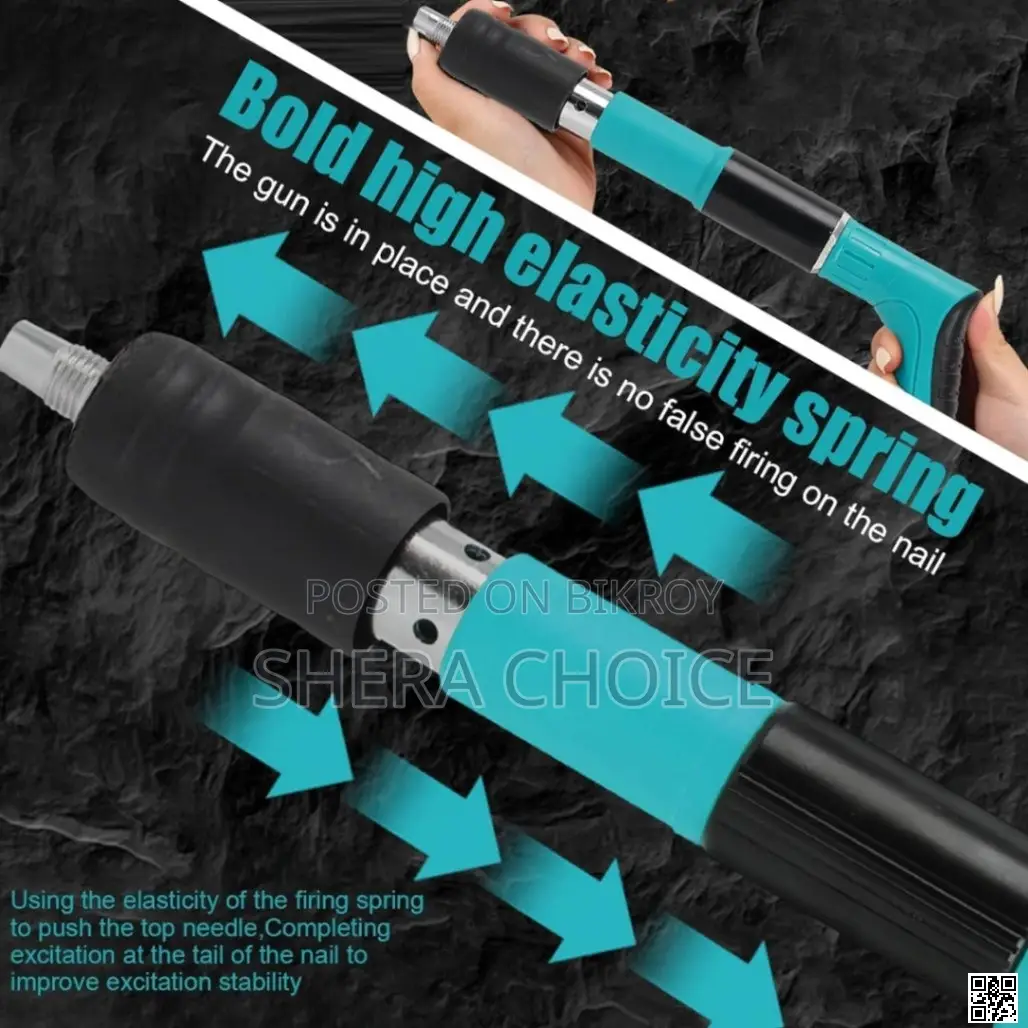 101-in-1 Manual Steel Nail Gun Set – Work faster and smarter now!