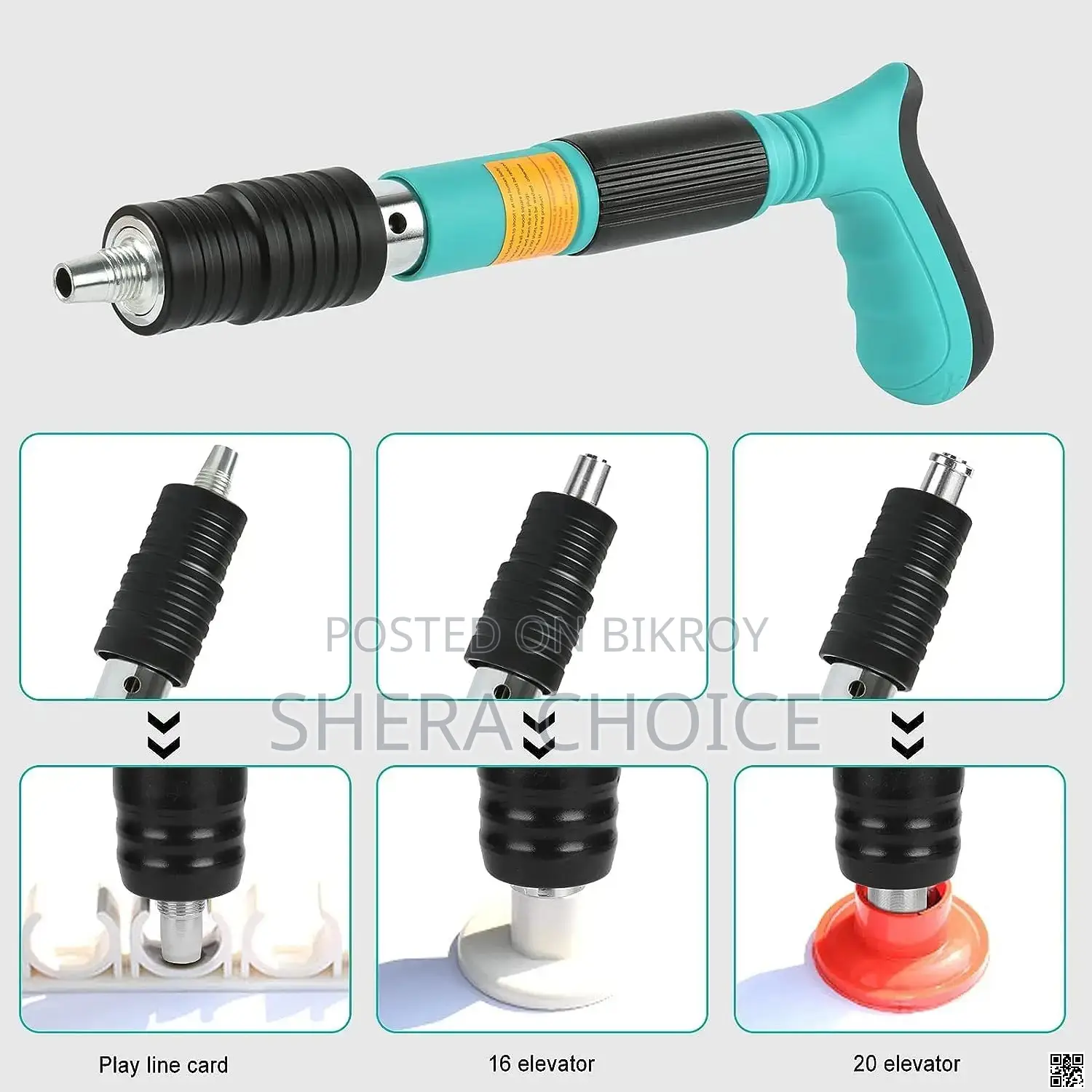 101-in-1 Manual Steel Nail Gun Set – Work faster and smarter now!