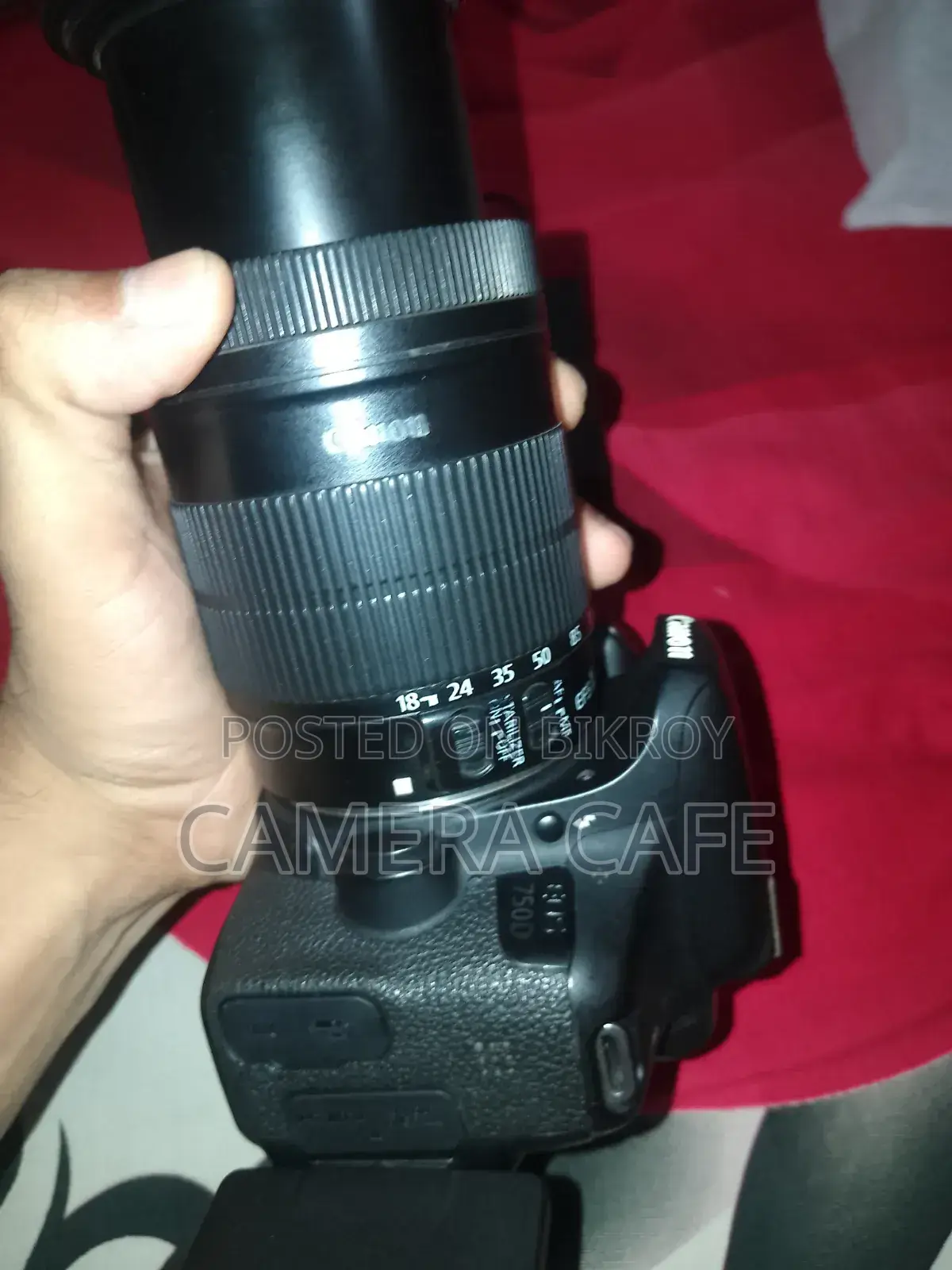 Canon 750d With 18/135mm Lens