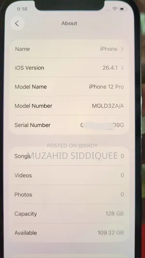 Apple iPhone 12 Pro 128 GB Blue