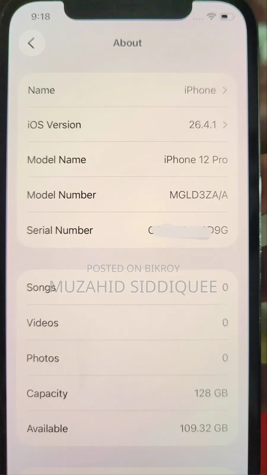 Apple iPhone 12 Pro 128 GB Blue