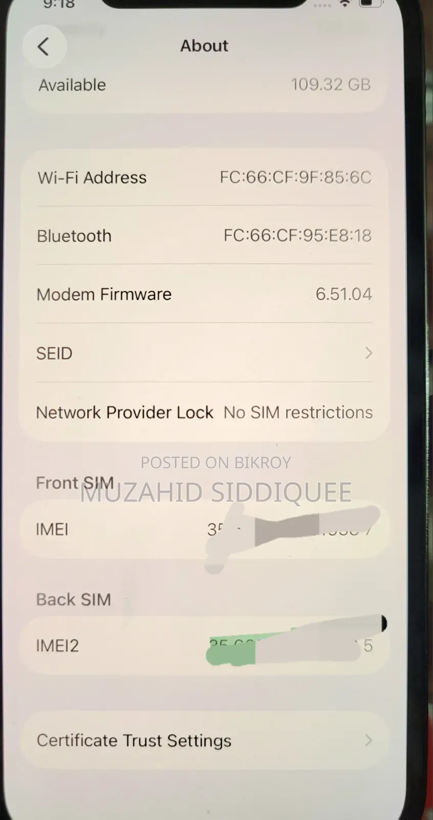 Apple iPhone 12 Pro 128 GB Blue