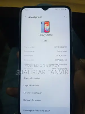 Samsung Galaxy A04e 32 GB White