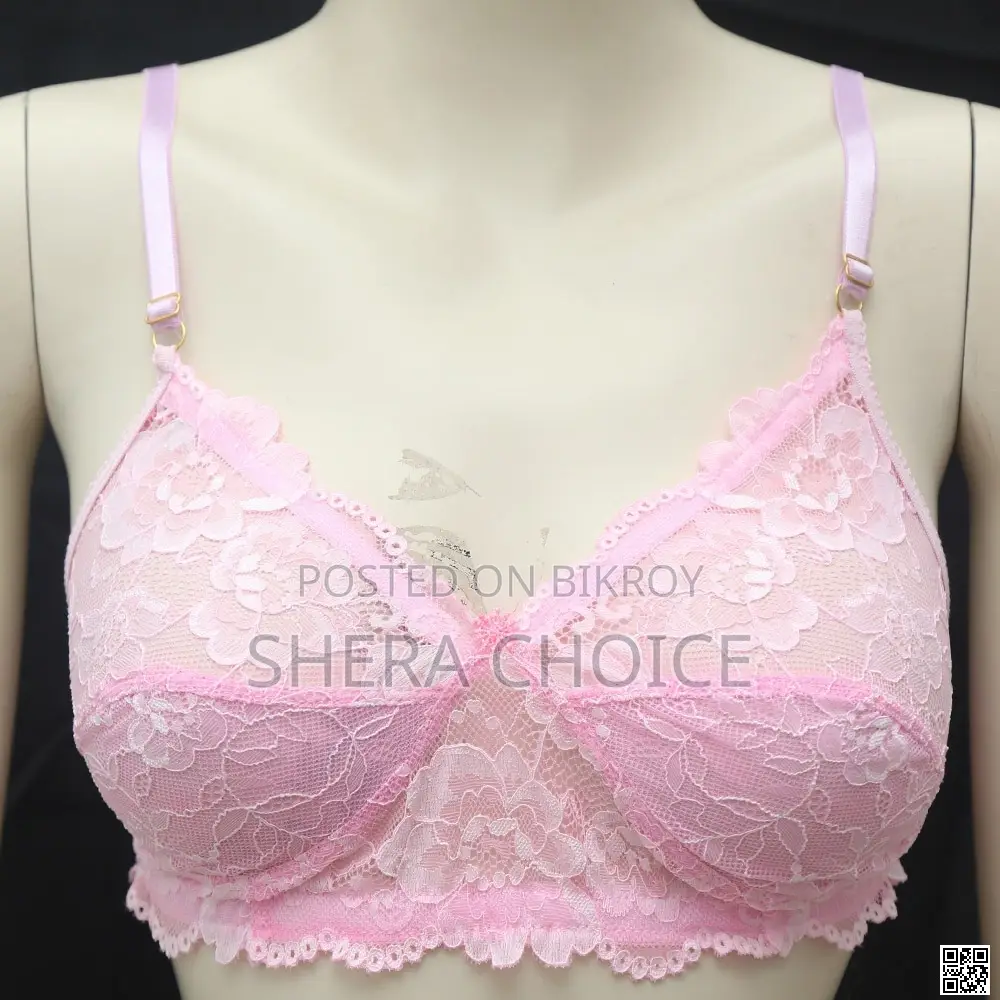 4 Color Lace Net Bra Set (4 Pcs) – Comfort + Style Together!