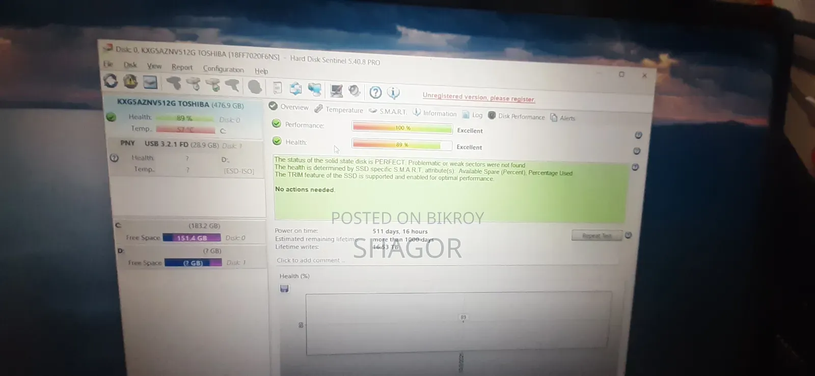 Toshiba SSD