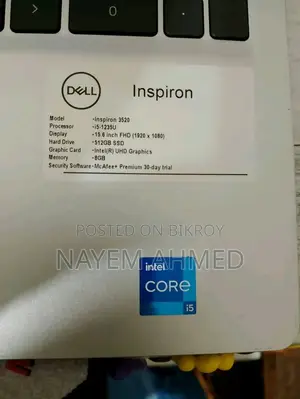 Laptop Dell Inspiron 15 3521 8GB Intel Core i5 SSD 512GB