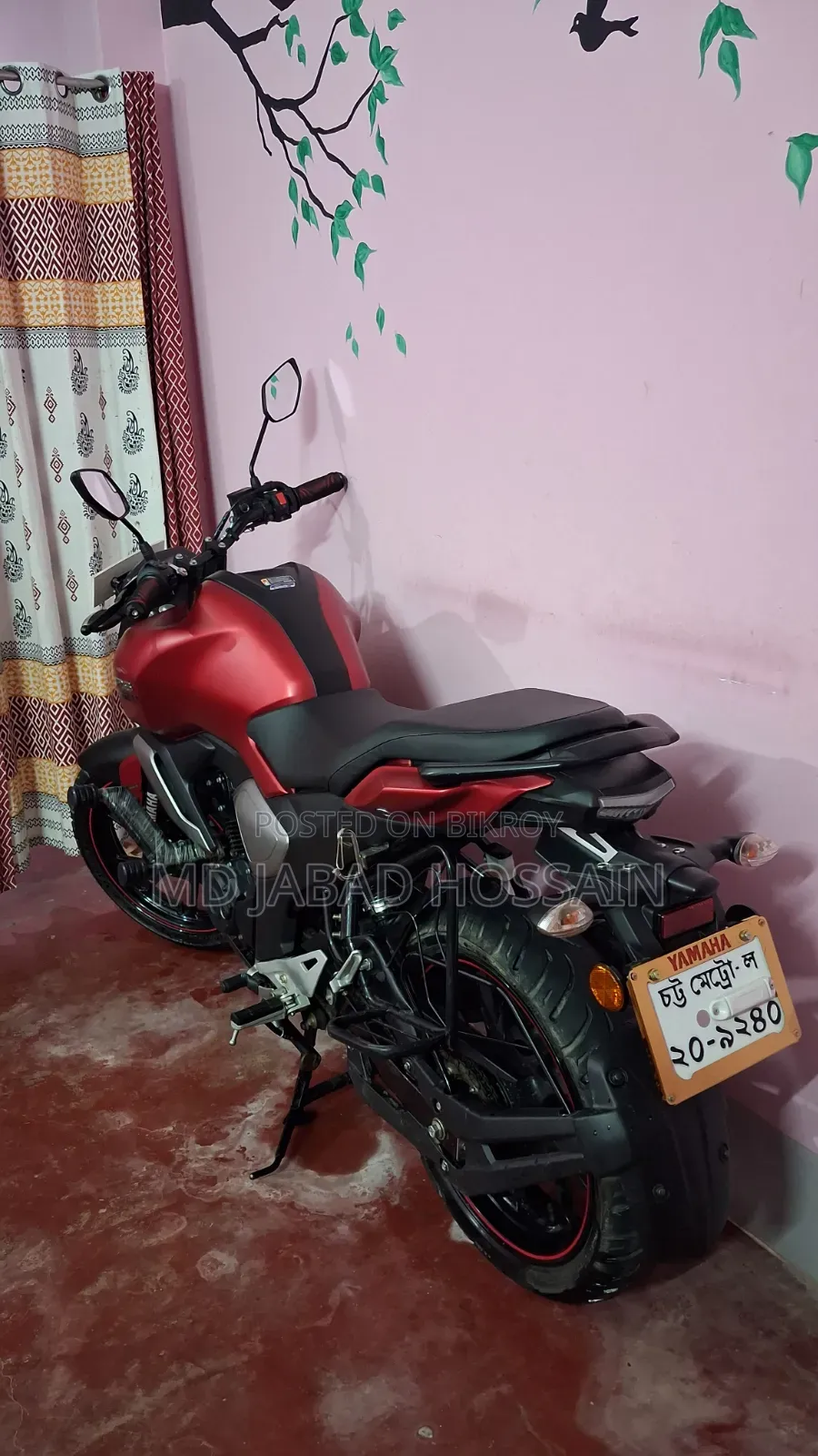 Yamaha FZ 2024 Red