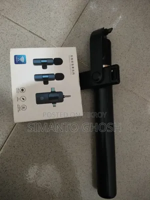 Microphone and Mobile Phone Stand