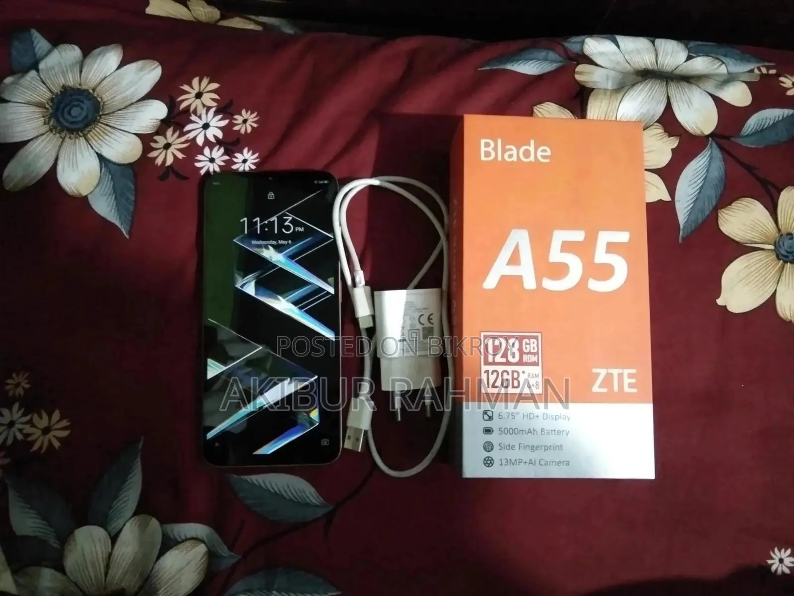 ZTE A55 128 GB Orange