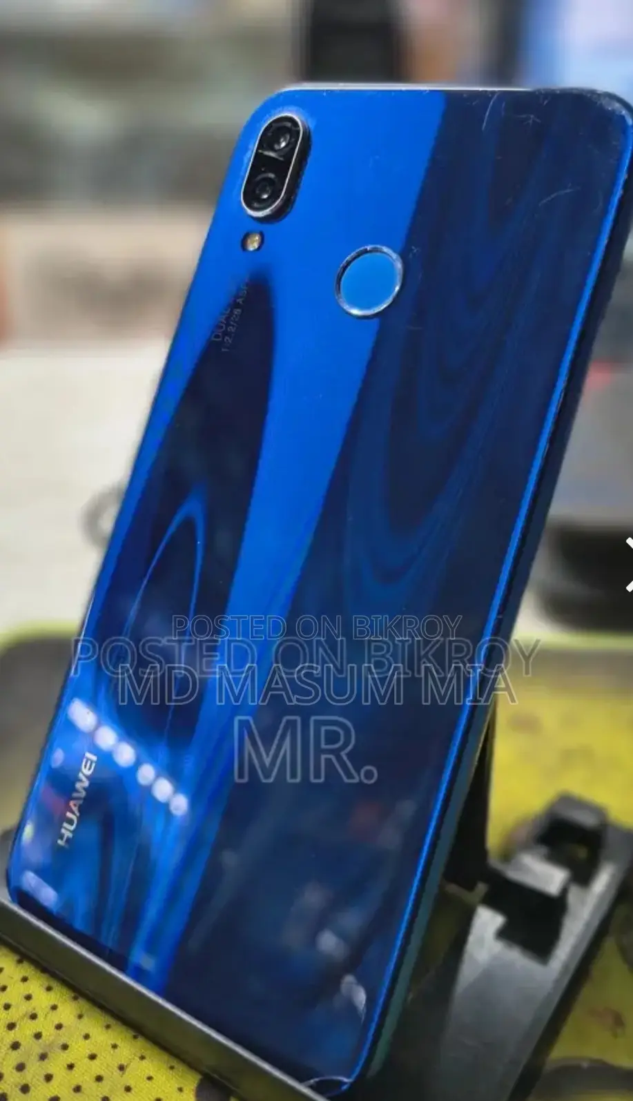 Huawei Nova 3e 64 GB Blue