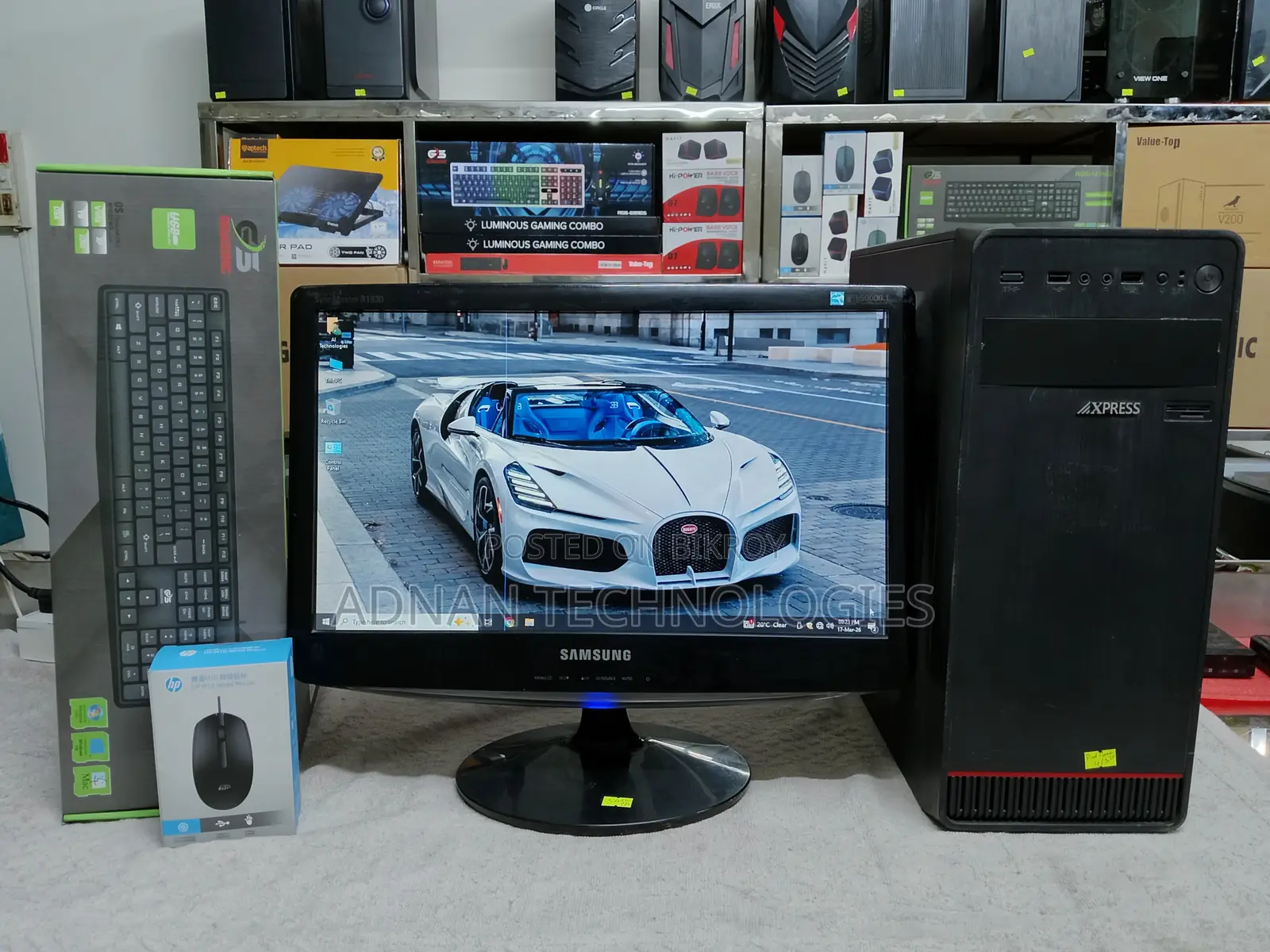 Desktop Computer 4GB Intel Core 2 Duo HDD 500GB