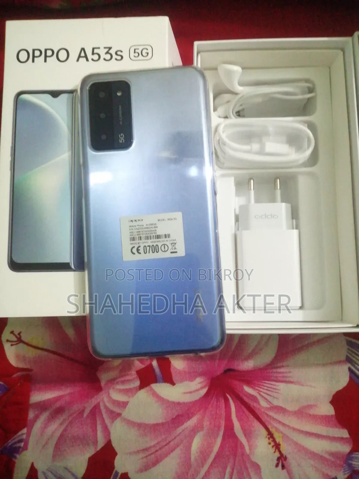 Oppo A53S 5G 128 GB Blue