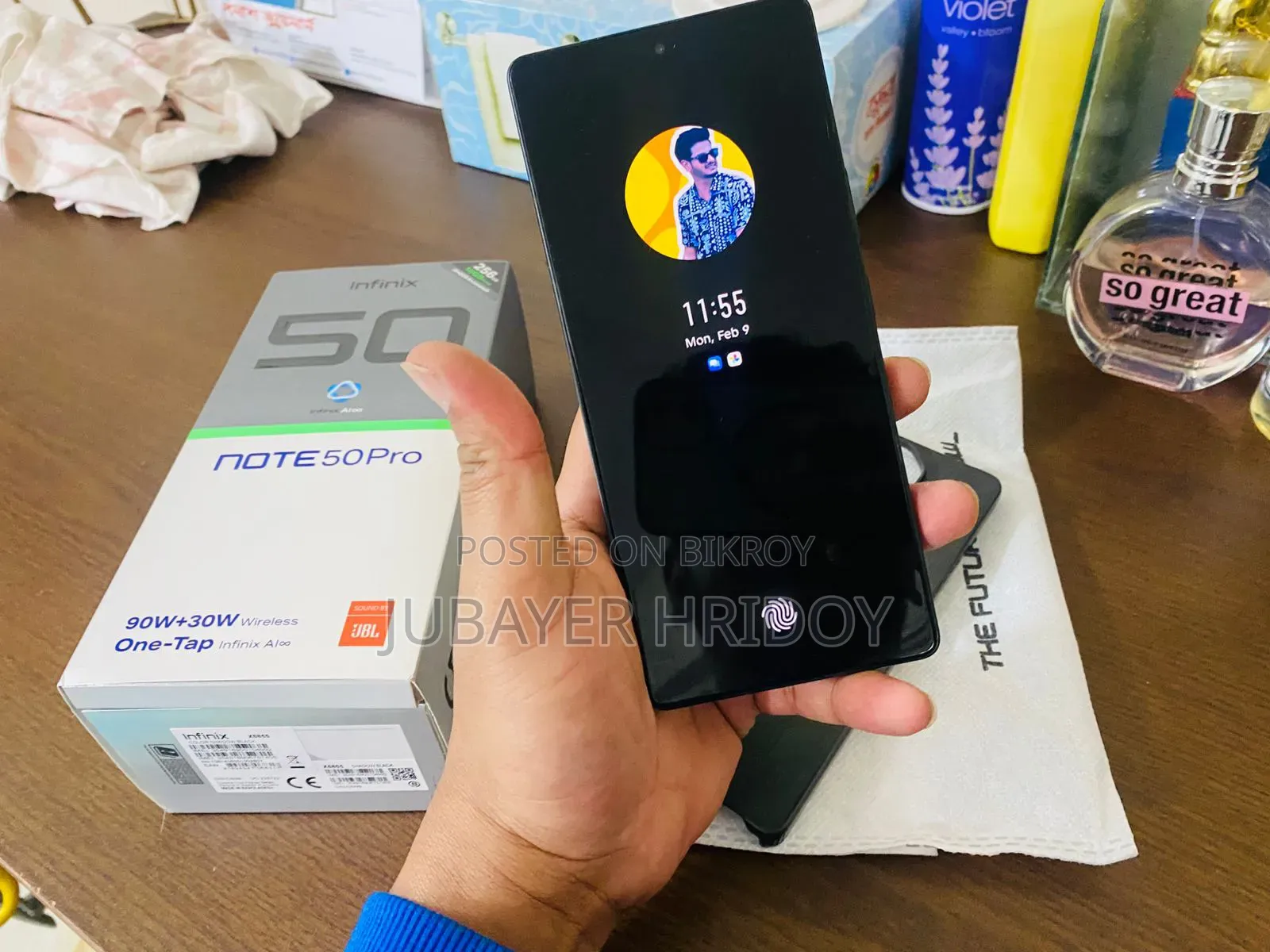Infinix Note 50 Pro 256 GB Black