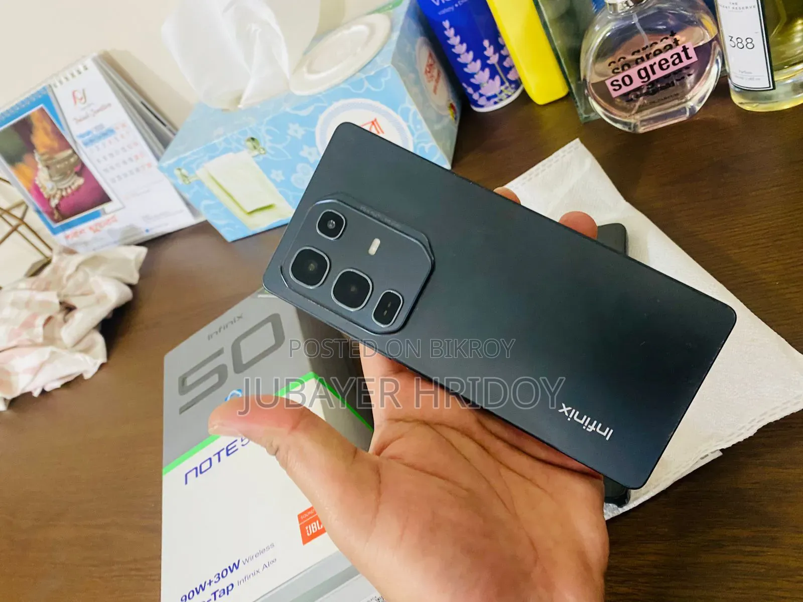 Infinix Note 50 Pro 256 GB Black