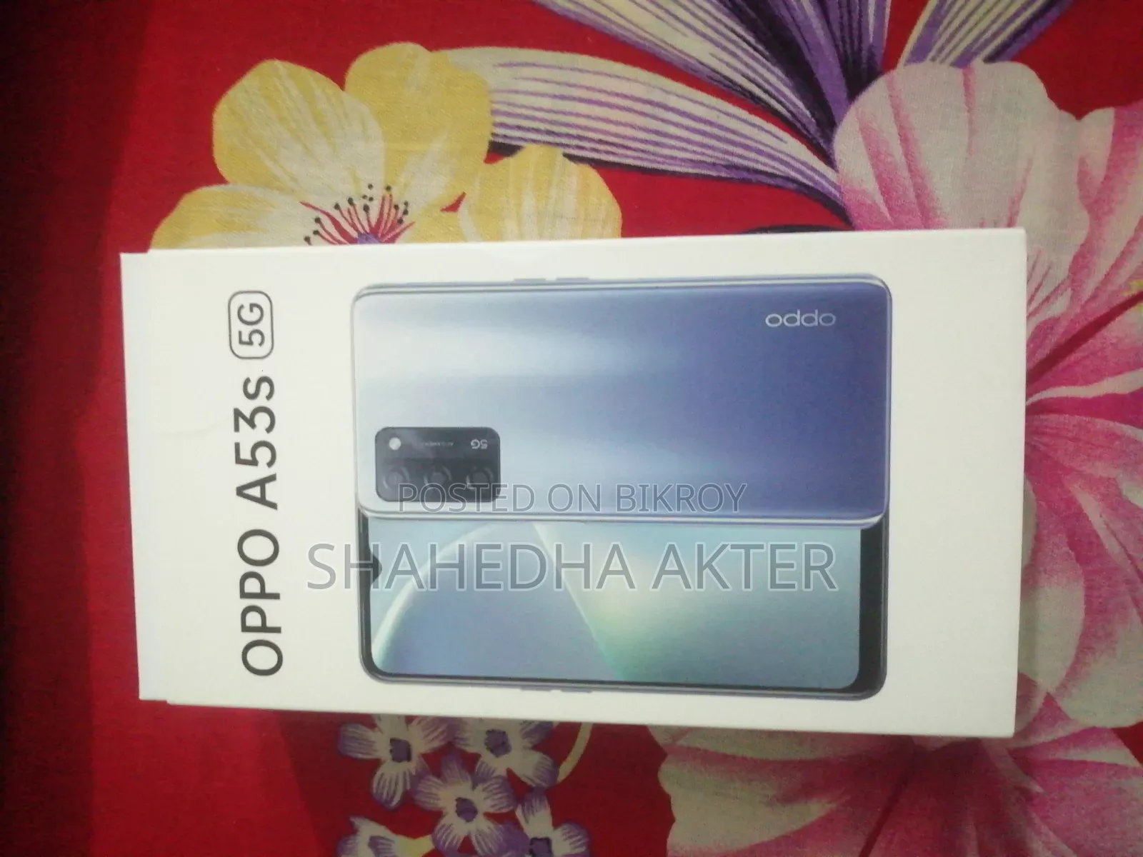 নতুন Oppo A53S 5G ১২৮ জিবি ব্লু