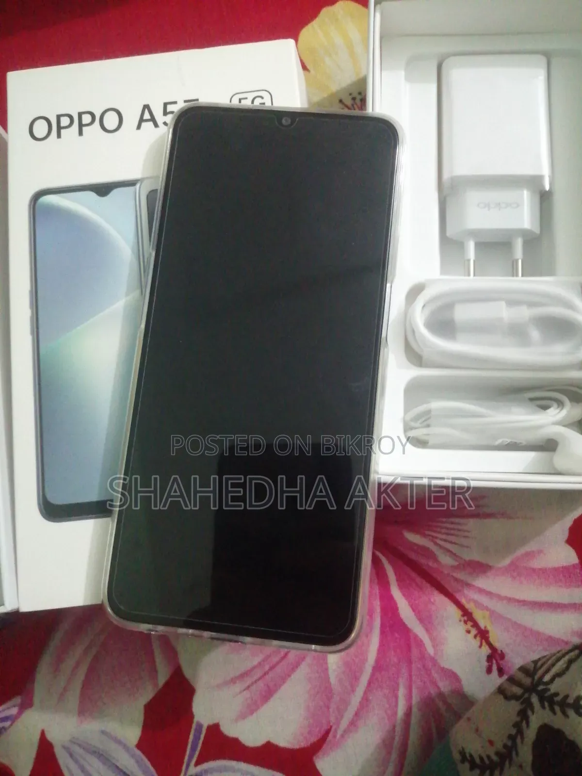 নতুন Oppo A53S 5G ১২৮ জিবি ব্লু