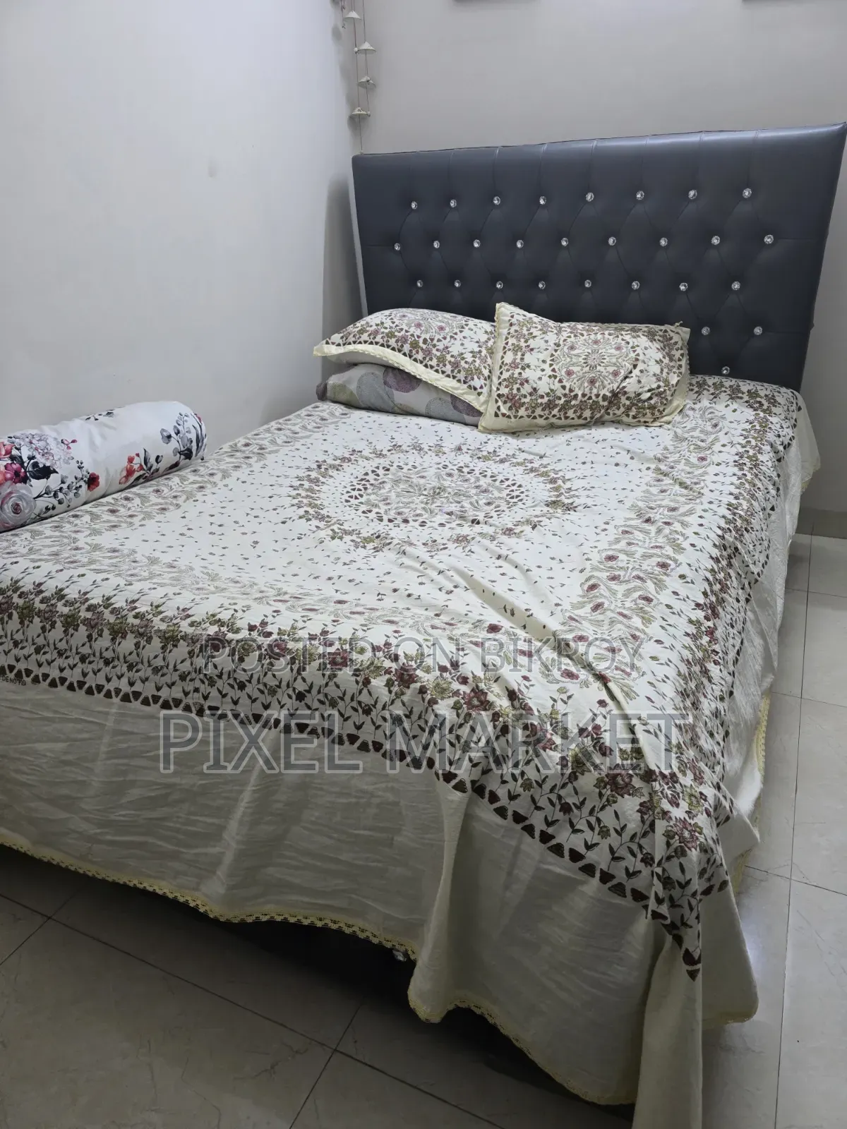 Leather Semi Double Bed