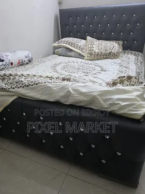 Leather Semi Double Bed