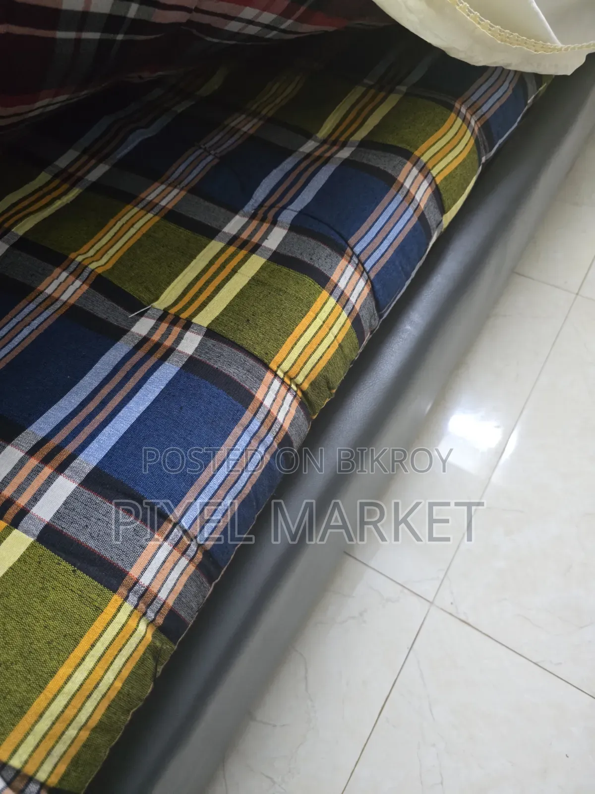 Leather Semi Double Bed